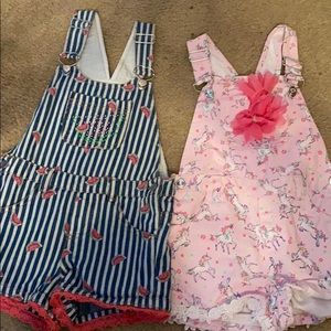 Girls Overalls! SIZE 5 Bundle!